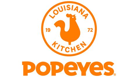 popeyes logo white